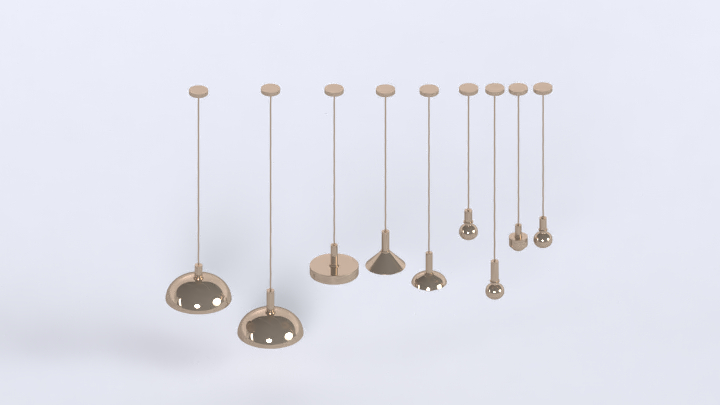 渲染模型_吊灯2461