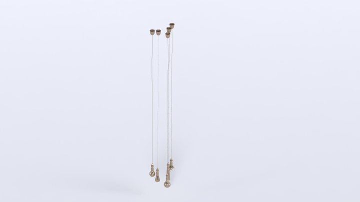 渲染模型_吊灯2466