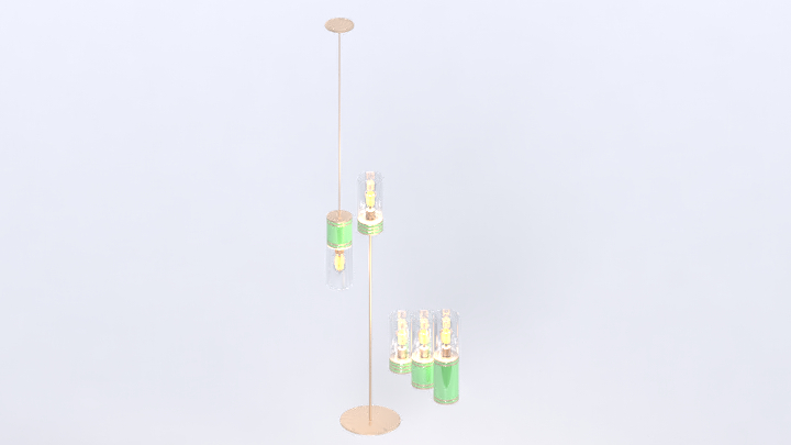 渲染模型_吊灯2491