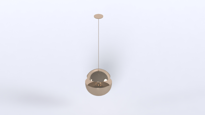 渲染模型_吊灯2503