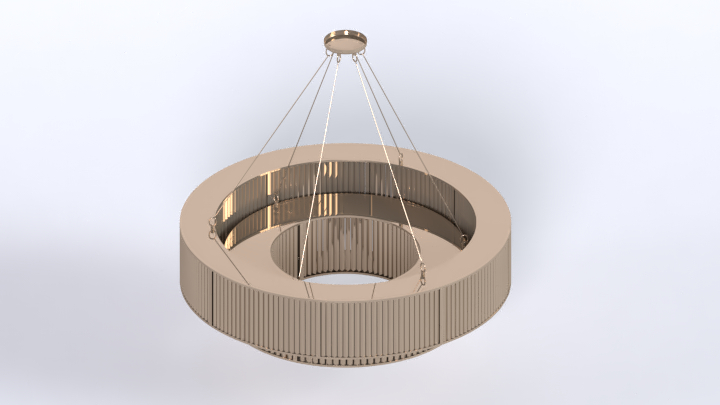 渲染模型_吊灯2506