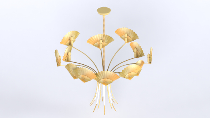 渲染模型_吊灯2509