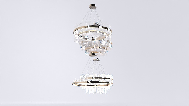 渲染模型_吊灯2520