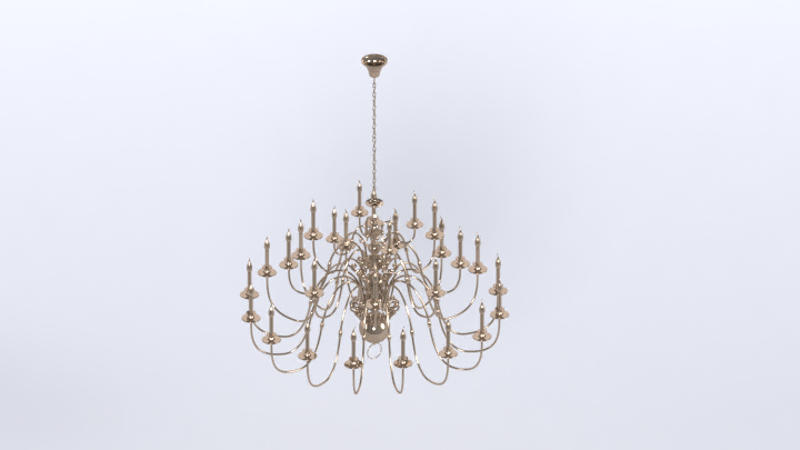 渲染模型_吊灯2526