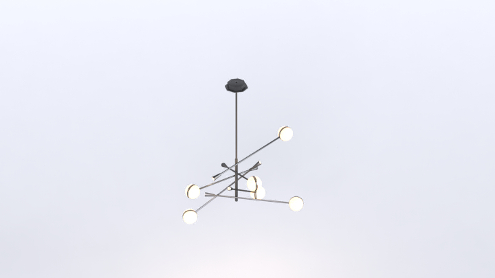 渲染模型_吊灯2585