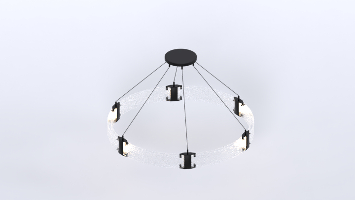 渲染模型_吊灯2589