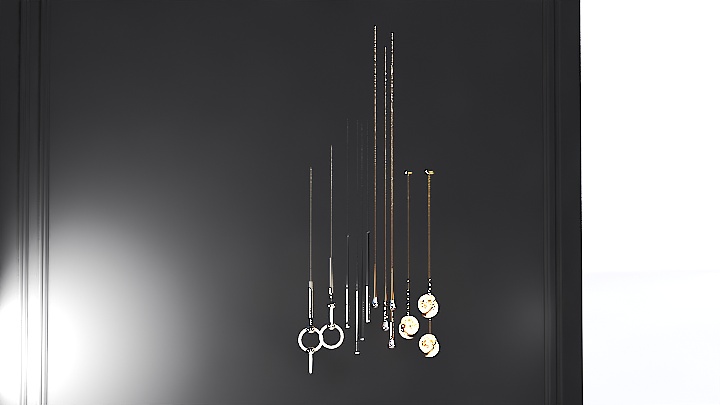 渲染模型_吊灯2605