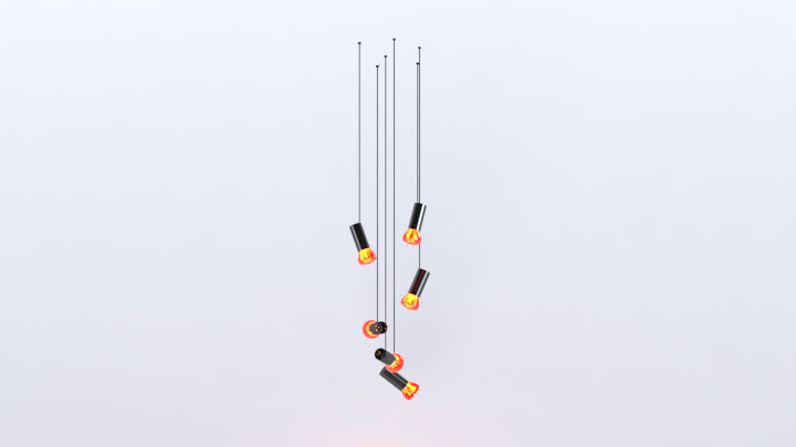 渲染模型_吊灯2627