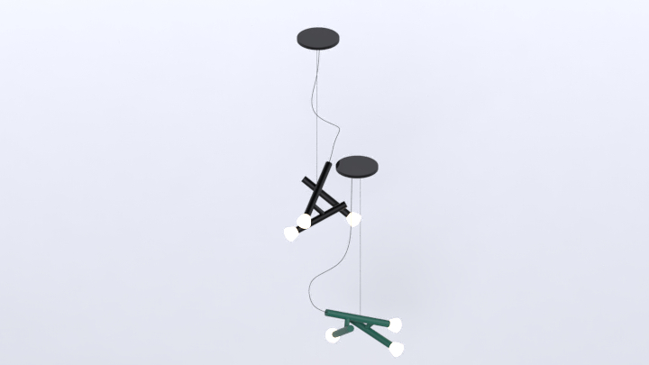 渲染模型_吊灯2631