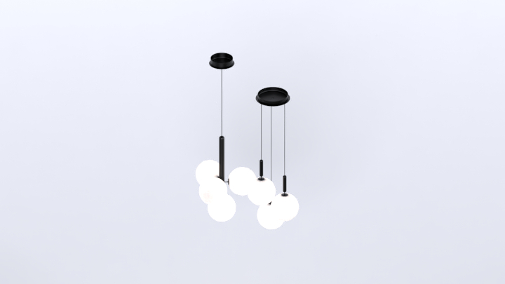 渲染模型_吊灯2633