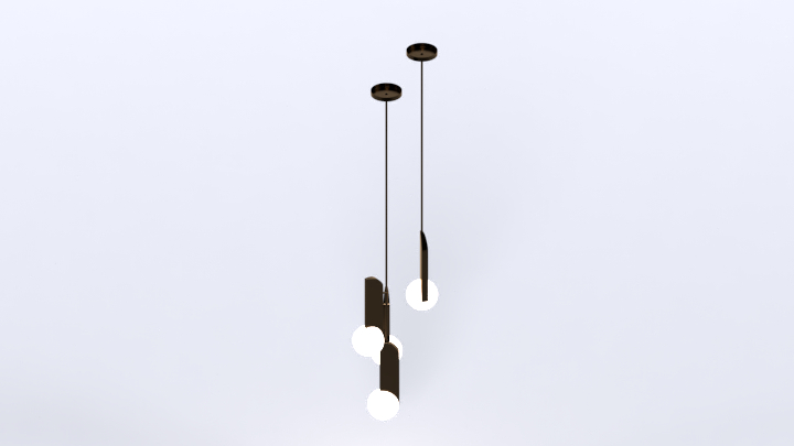 渲染模型_吊灯2643