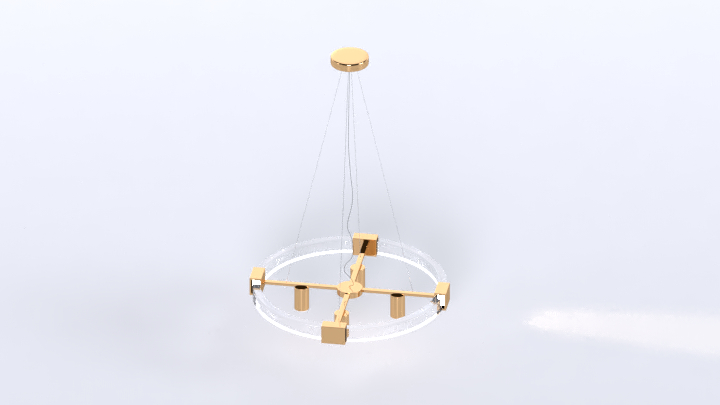 渲染模型_吊灯2730