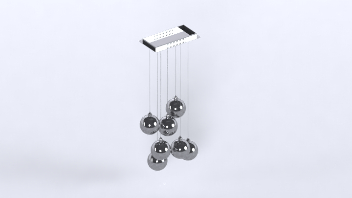 渲染模型_吊灯2744