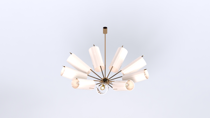 渲染模型_吊灯2767