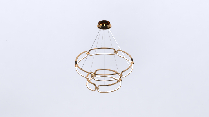 渲染模型_吊灯2843