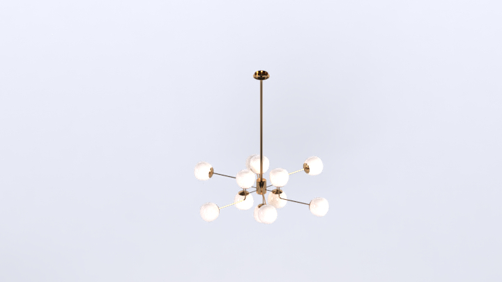 渲染模型_吊灯2848