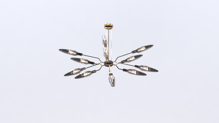 渲染模型_吊灯2850