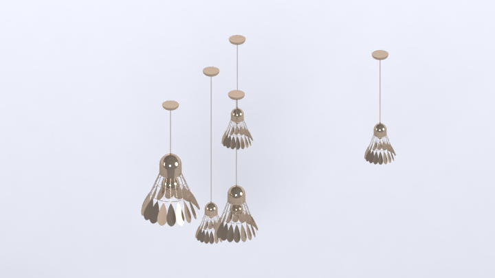 渲染模型_吊灯2863