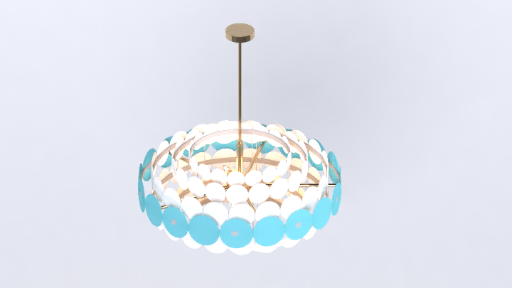 渲染模型_吊灯2870