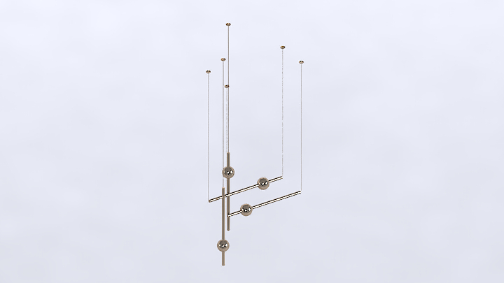 渲染模型_吊灯2954