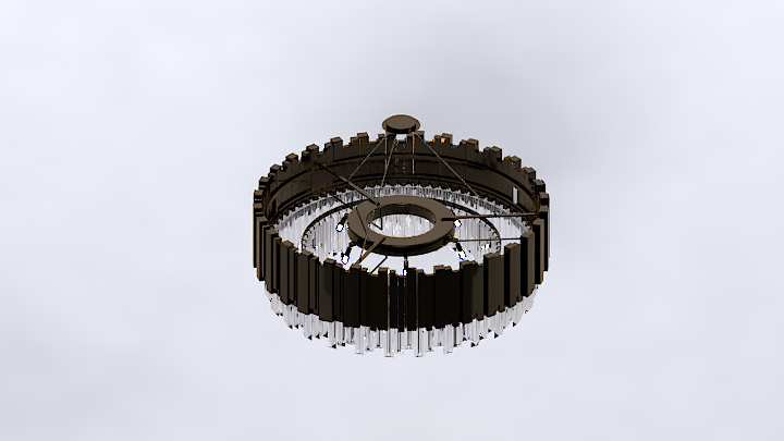 渲染模型_吊灯2961