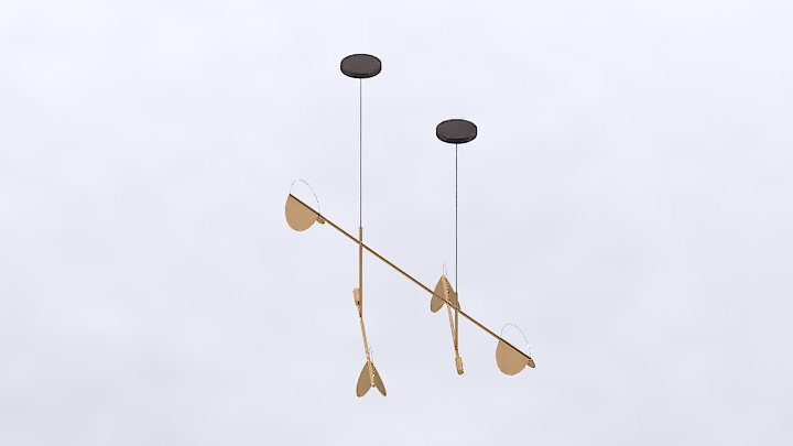 渲染模型_吊灯2984