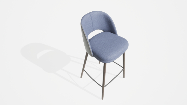 渲染模型_吧椅062