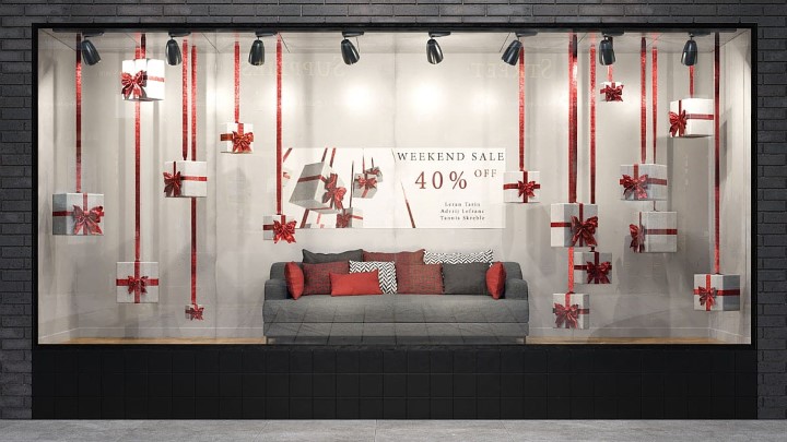 渲染模型_商储橱窗031