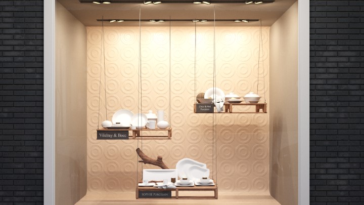 渲染模型_商铺橱窗044