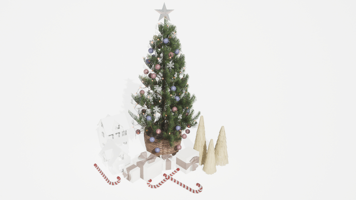 渲染模型_圣诞树017