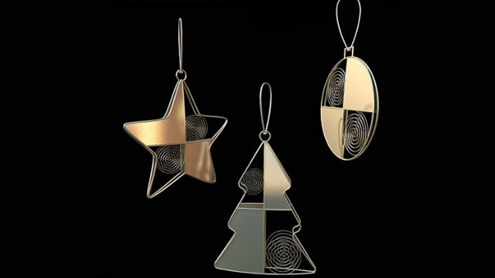 渲染模型_圣诞装饰030