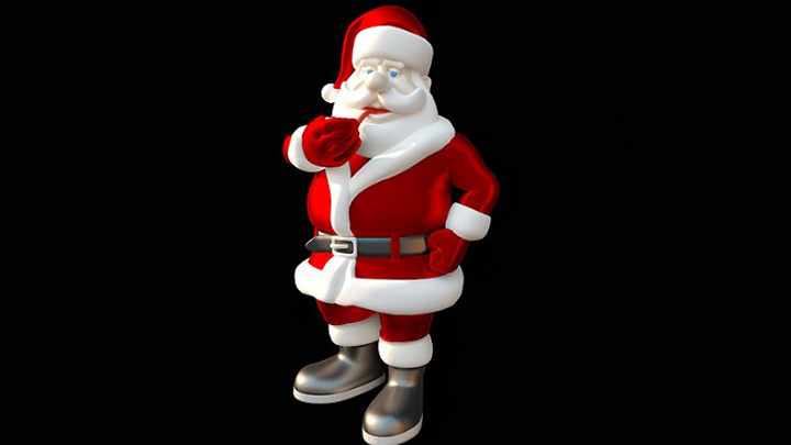 渲染模型_圣诞装饰042