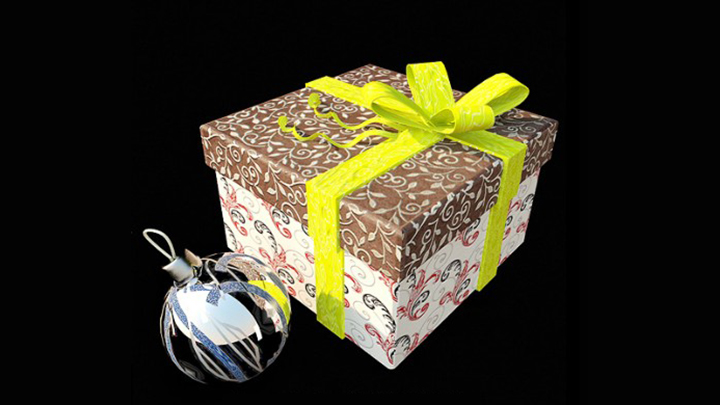 渲染模型_圣诞装饰061