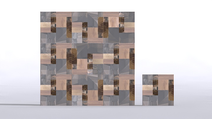 渲染模型_地板木板026