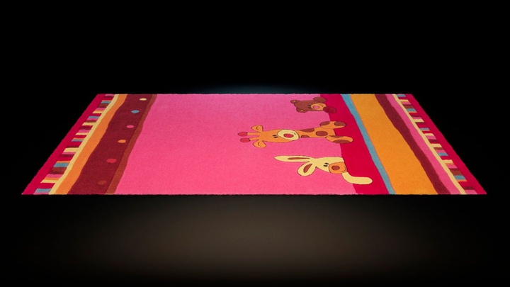 渲染模型_地毯505