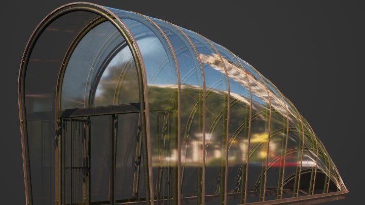 渲染模型_地铁站入口003