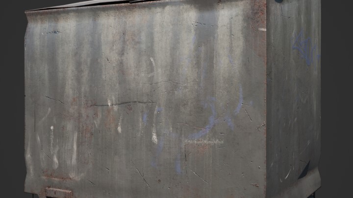 渲染模型_垃圾桶027