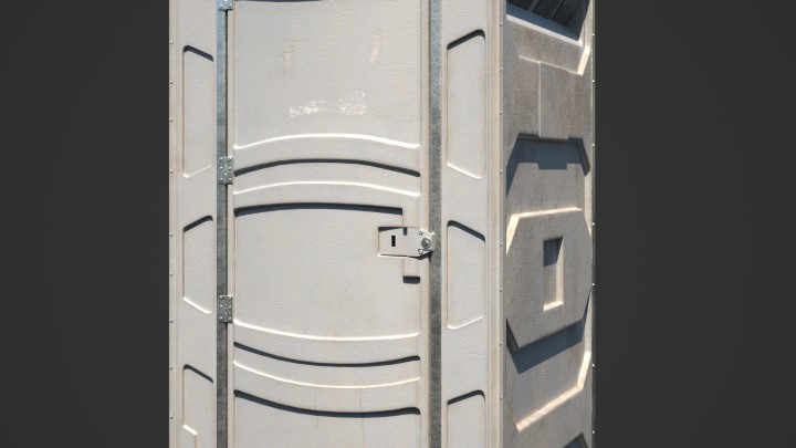 渲染模型_垃圾桶029