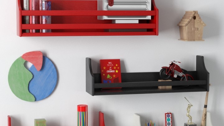 渲染模型_墙面装饰品005