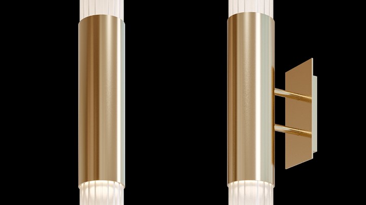 渲染模型_壁灯160