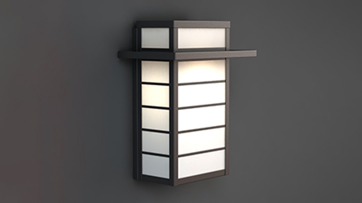 渲染模型_壁灯191