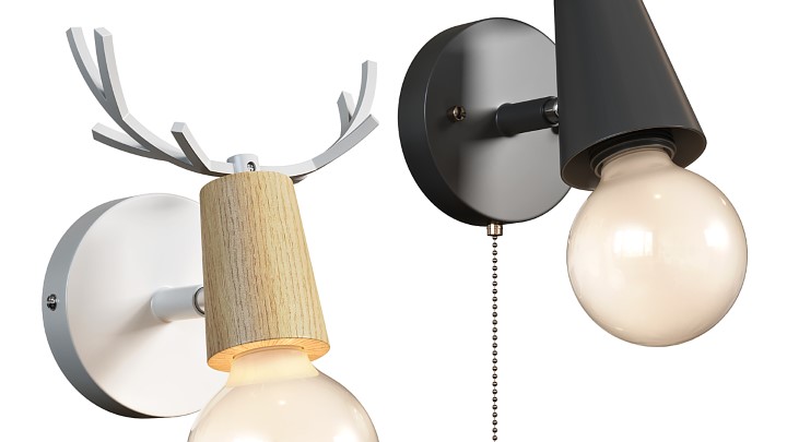 渲染模型_壁灯208