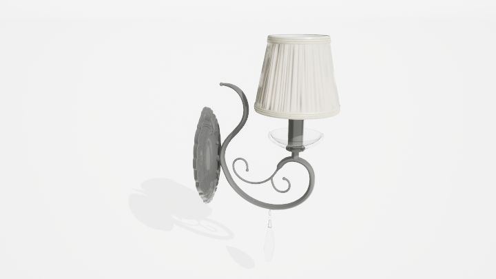 渲染模型_壁灯227