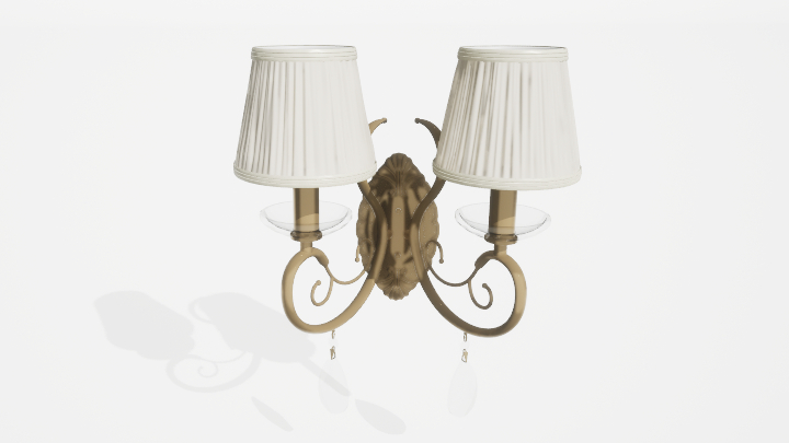 渲染模型_壁灯228