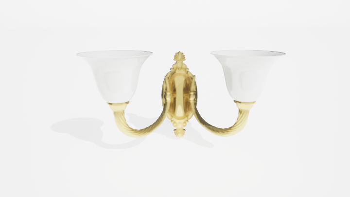 渲染模型_壁灯231