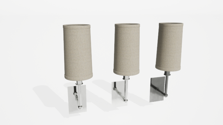 渲染模型_壁灯239