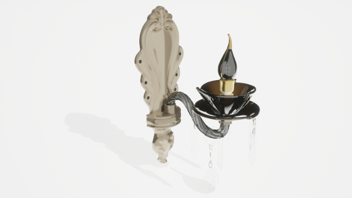 渲染模型_壁灯245