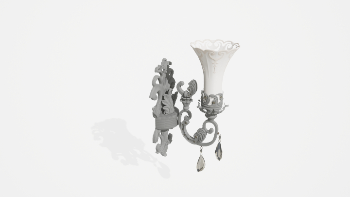 渲染模型_壁灯267