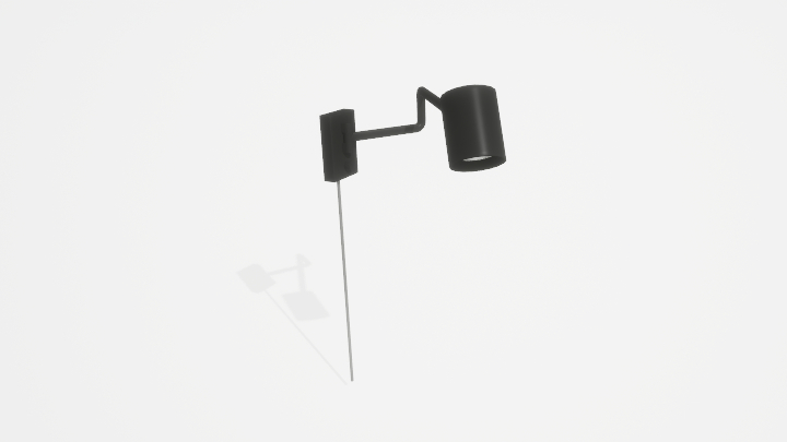 渲染模型_壁灯346