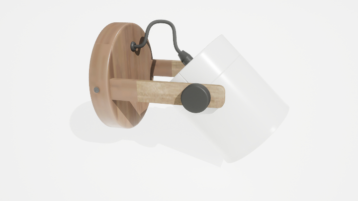 渲染模型_壁灯347